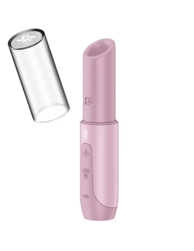 SATISFYER - SECRET KISS ESTIMULADOR CLÍTORIS POR ONDAS ROSA
