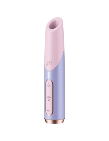 SATISFYER - BOLD KISS ESTIMULADOR CLÍTORIS POR ONDAS ROSA - VIOLETA