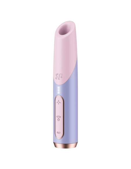 SATISFYER - BOLD KISS ESTIMULADOR CLÍTORIS POR ONDAS ROSA - VIOLETA