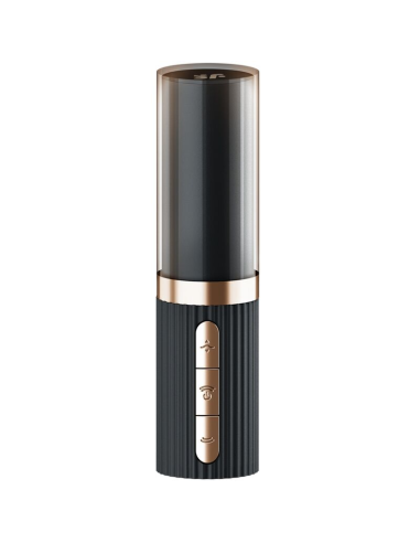 SATISFYER - PRO 2 KISS ESTIMULADOR CLÍTORIS POR ONDAS GRANATE - NEGRO