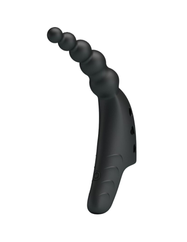 PRETTY LOVE - JORDIN VIBRADOR DE DEDO 10 VIBRACIONES NEGRO