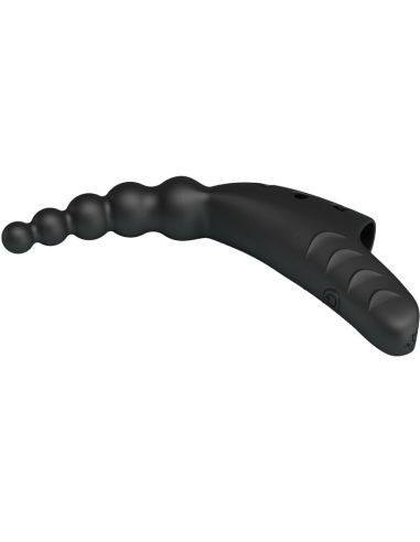 PRETTY LOVE - JORDIN VIBRADOR DE DEDO 10 VIBRACIONES NEGRO