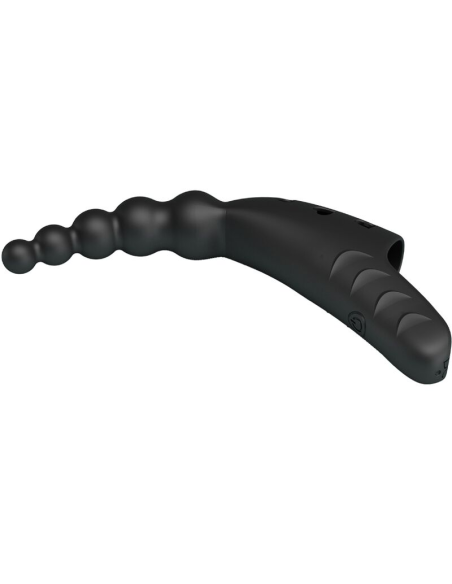 PRETTY LOVE - JORDIN VIBRADOR DE DEDO 10 VIBRACIONES NEGRO