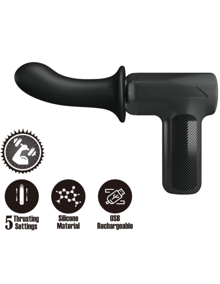 PRETTY LOVE - DJ DOCTOR MASAJEADOR 5 CONFIGURACIONES NEGRO