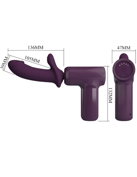 PRETTY LOVE - DJ SCHOLAR MASAJEADOR 5 CONFIGURACIONES MORADO