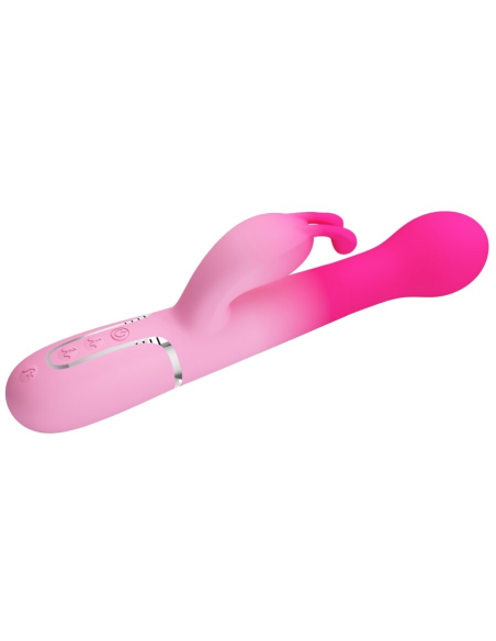 PRETTY LOVE - DEJON VIBRADOR RABBIT 3 EN 1 MULTIFUNCIÓN ROSA