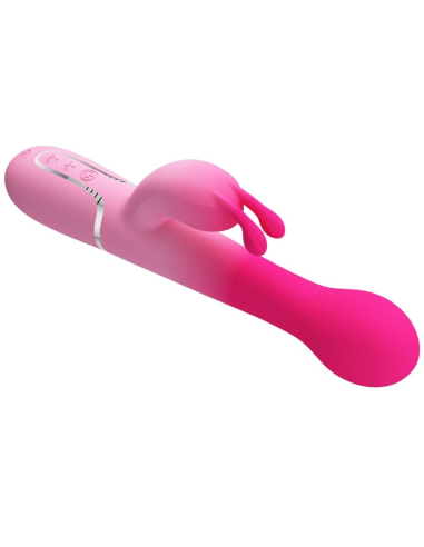 PRETTY LOVE - DEJON VIBRADOR RABBIT 3 EN 1 MULTIFUNCIÓN ROSA
