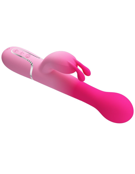 PRETTY LOVE - DEJON VIBRADOR RABBIT 3 EN 1 MULTIFUNCIÓN ROSA