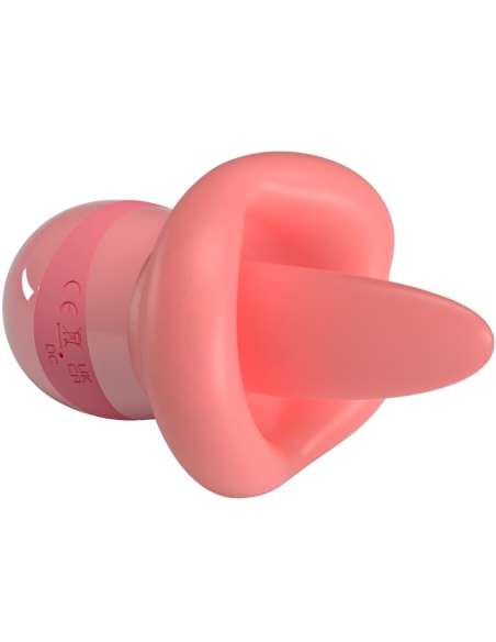 PRETTY LOVE - KYLEE LENGUA ESTIMULADORA CLÍTORIS 10 VIBRACIONES ROSA NUDE
