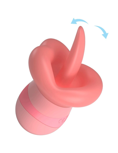 PRETTY LOVE - KYLEE LENGUA ESTIMULADORA CLÍTORIS 10 VIBRACIONES ROSA NUDE