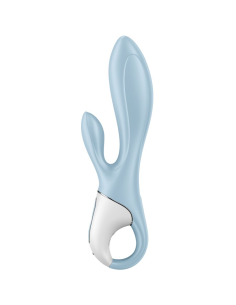 SATISFYER - AIR PUMP BUNNY 1 VIBRADOR INFLABLE RABBIT AZUL