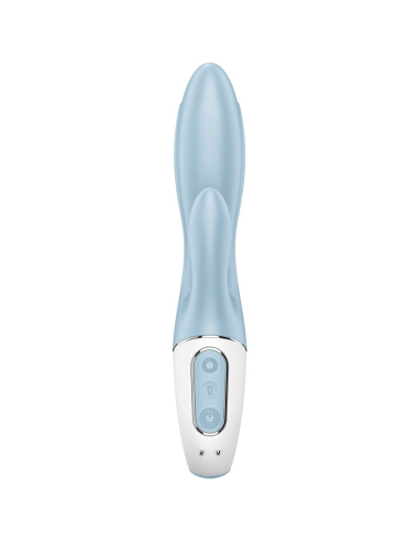 SATISFYER - AIR PUMP BUNNY 1 VIBRADOR INFLABLE RABBIT AZUL