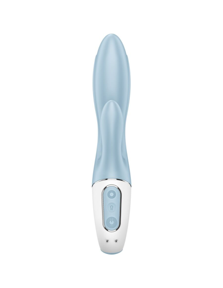 SATISFYER - AIR PUMP BUNNY 1 VIBRADOR INFLABLE RABBIT AZUL