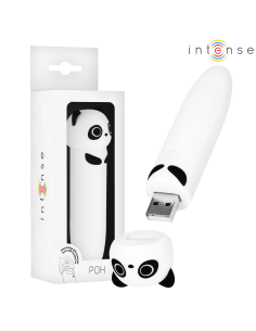 INTENSE - POH BALA VIBRADORA PANDA RECARGABLE USB 10 X 2.2 CM
