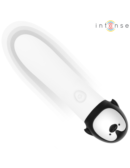 INTENSE - RICO BALA VIBRADORA PINGÜINO RECARGABLE USB 10 X 2.2 CM