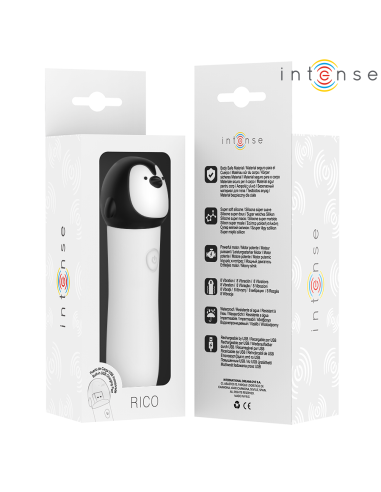 INTENSE - RICO BALA VIBRADORA PINGÜINO RECARGABLE USB 10 X 2.2 CM