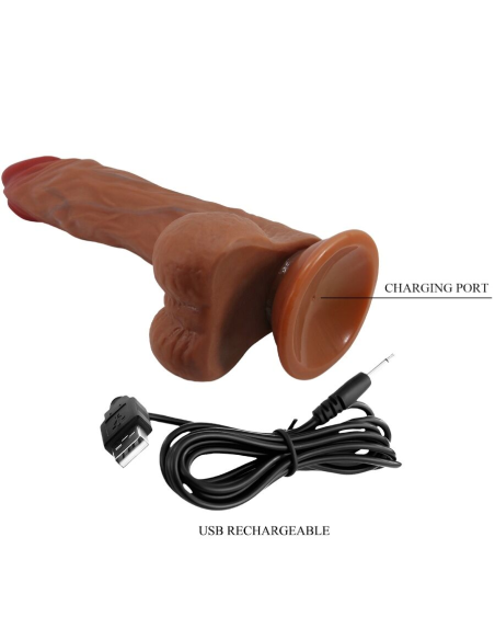 BAILE - CALISTO DILDO REALÍSTICO 25 CM NATURAL