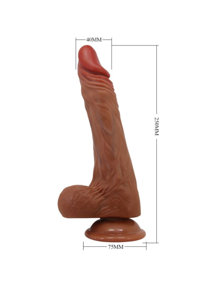 BAILE - CALISTO DILDO REALÍSTICO 25 CM NATURAL