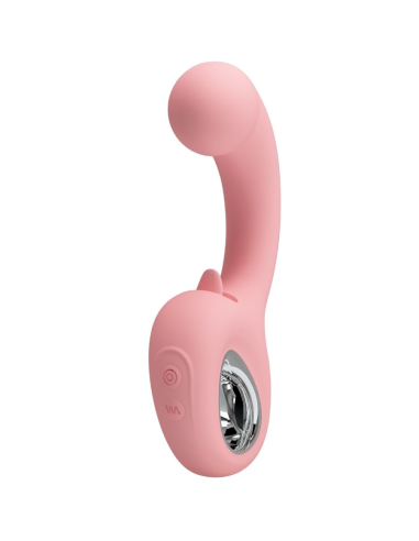 PRETTY LOVE - ERYNNYES VIBRADOR PUNTO G ESTIMULADOR CLÍTORIS 10 VIBRACIONES ROSA