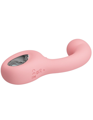 PRETTY LOVE - ERYNNYES VIBRADOR PUNTO G ESTIMULADOR CLÍTORIS 10 VIBRACIONES ROSA