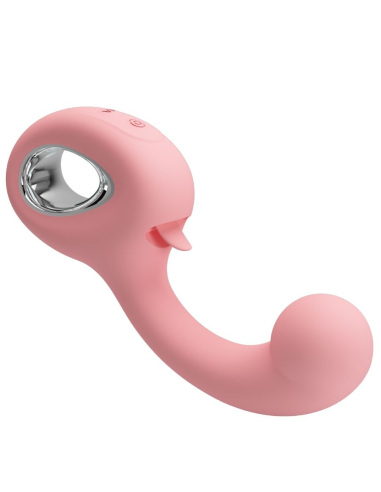 PRETTY LOVE - ERYNNYES VIBRADOR PUNTO G ESTIMULADOR CLÍTORIS 10 VIBRACIONES ROSA