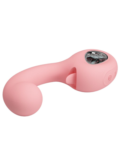 PRETTY LOVE - ERYNNYES VIBRADOR PUNTO G ESTIMULADOR CLÍTORIS 10 VIBRACIONES ROSA