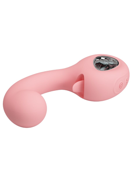 PRETTY LOVE - ERYNNYES VIBRADOR PUNTO G ESTIMULADOR CLÍTORIS 10 VIBRACIONES ROSA