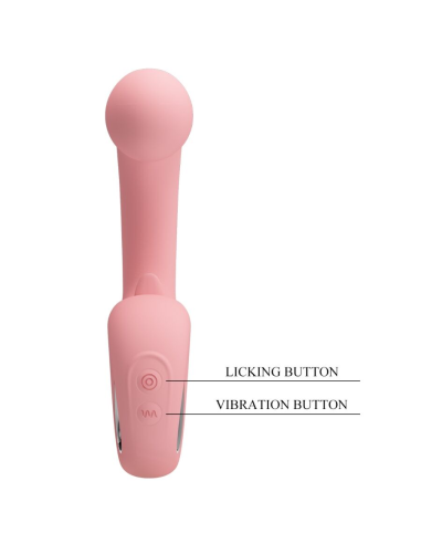 PRETTY LOVE - ERYNNYES VIBRADOR PUNTO G ESTIMULADOR CLÍTORIS 10 VIBRACIONES ROSA