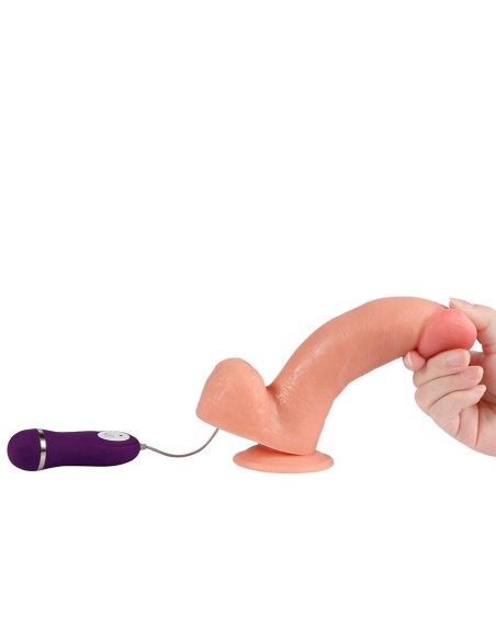 SHEQU - ADAM DILDO VIBRADOR CON CONTROL REMOTO 21 CM