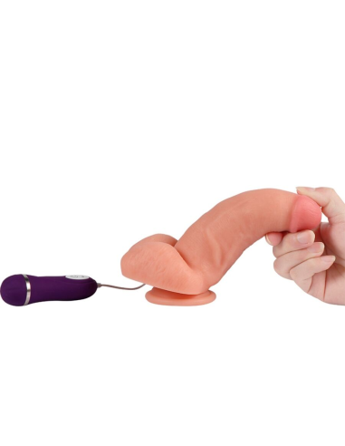 SHEQU - RED EAGLE DILDO VIBRADOR CON CONTROL REMOTO 17 CM