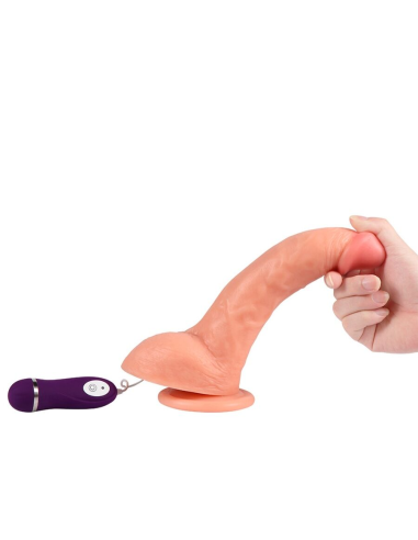SHEQU - BEAST DILDO VIBRADOR CON CONTROL REMOTO 24,5 CM