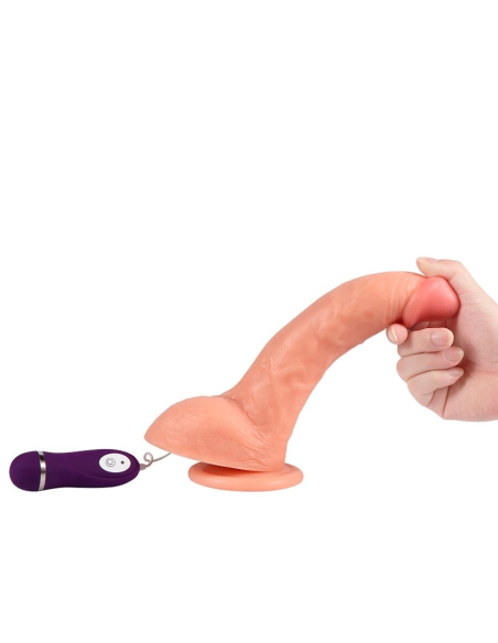 SHEQU - BEAST DILDO VIBRADOR CON CONTROL REMOTO 24,5 CM