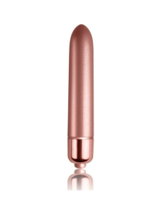 ROCKS-OFF - BALA VIBRADORA TOUCH OF VELVET ROSE BLOOM 10 VELOCIDADES