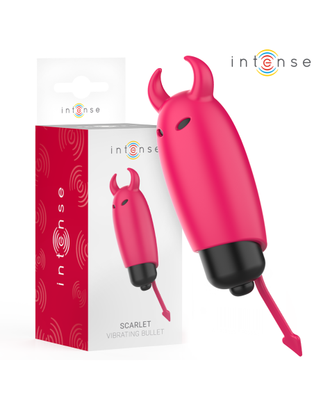 INTENSE - SCARLET BALA VIBRADORA DEMONIO ROJO 9.3 X 2.4 CM