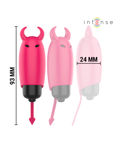 INTENSE - SCARLET BALA VIBRADORA DEMONIO ROJO 9.3 X 2.4 CM