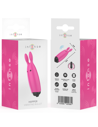INTENSE - HOPPER BALA VIBRADORA ROSA 8.3 X 2.4 CM
