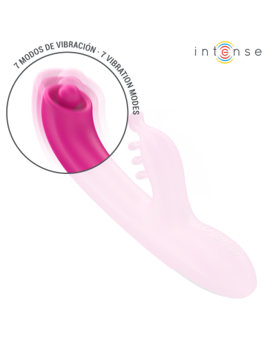 INTENSE - CHRISTINA VIBRADOR MULTIFUNCIÓN RABBIT 22.5 CM ROSA