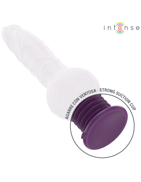 INTENSE - TATUM VIBRADOR MULTIFUNCIÓN CON VIBRACIÓN UP AND DOWN 24 CM MORADO