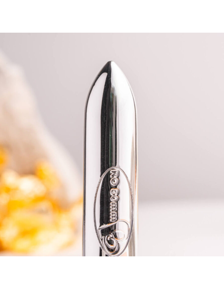 ROCKS- OFF - RO-80 CHROME BALA VIBRADORA PLATEADO