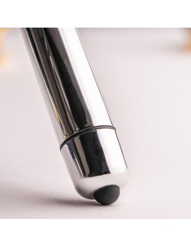 ROCKS- OFF - RO-80 CHROME BALA VIBRADORA PLATEADO