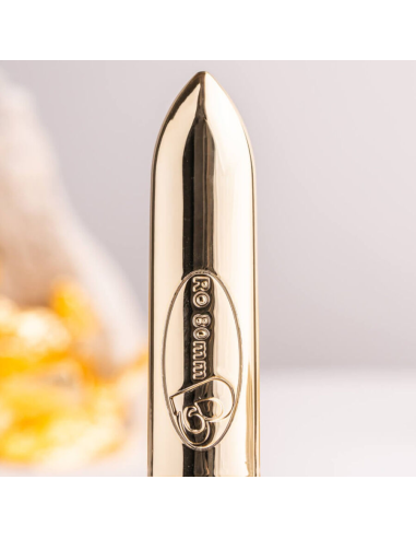 ROCKS- OFF - RO-80 CHAMPAGNE BALA VIBRADORA DORADO