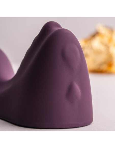 ROCKS- OFF - RUBY GLOW VIBRADOR SIT-ON MORADO