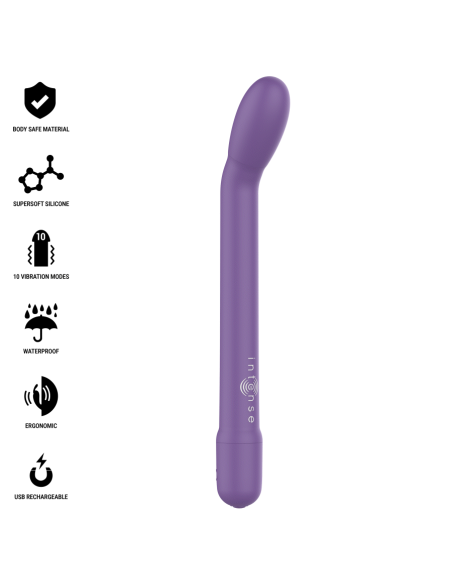 INTENSE - KARLIE ESTIMULADOR PUNTO-G RECARGABLE MORADO