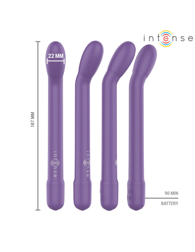 INTENSE - KARLIE ESTIMULADOR PUNTO-G RECARGABLE MORADO