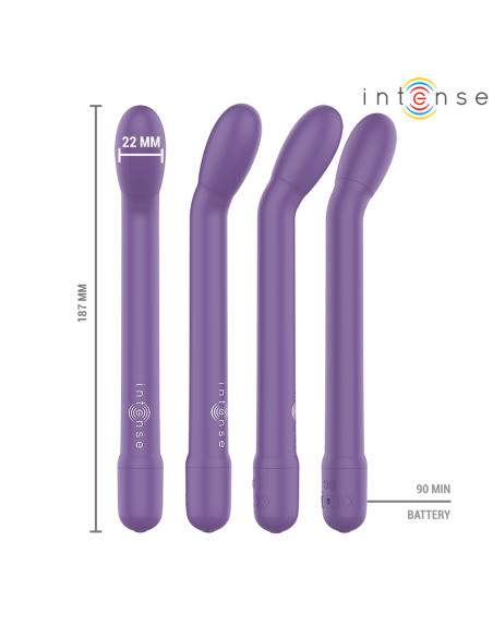 INTENSE - KARLIE ESTIMULADOR PUNTO-G RECARGABLE MORADO