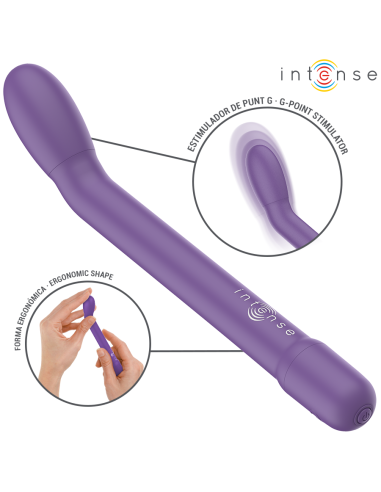 INTENSE - KARLIE ESTIMULADOR PUNTO-G RECARGABLE MORADO