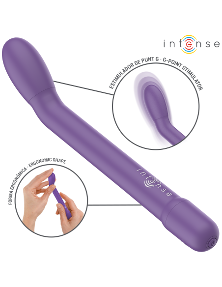 INTENSE - KARLIE ESTIMULADOR PUNTO-G RECARGABLE MORADO