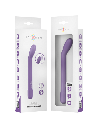 INTENSE - KARLIE ESTIMULADOR PUNTO-G RECARGABLE MORADO