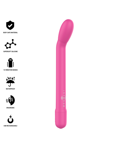 INTENSE - KARLIE ESTIMULADOR PUNTO-G RECARGABLE ROSA
