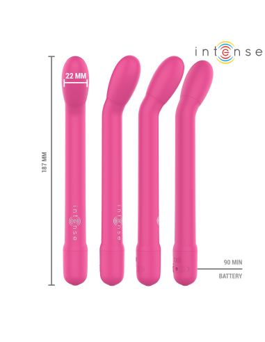 INTENSE - KARLIE ESTIMULADOR PUNTO-G RECARGABLE ROSA